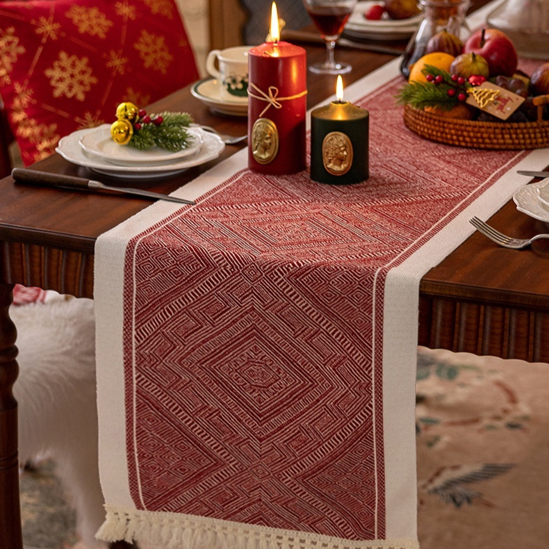 Mantel impermeable rojo 