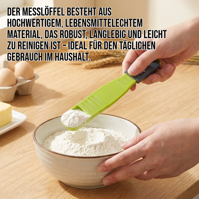 Multifunktionaler Messlöffel mit neun Ebenen für die Küche