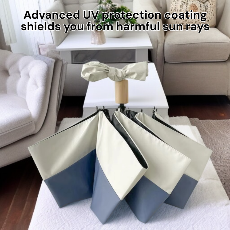 Minimalist Foldable UV Protection Sun & Rain Umbrella