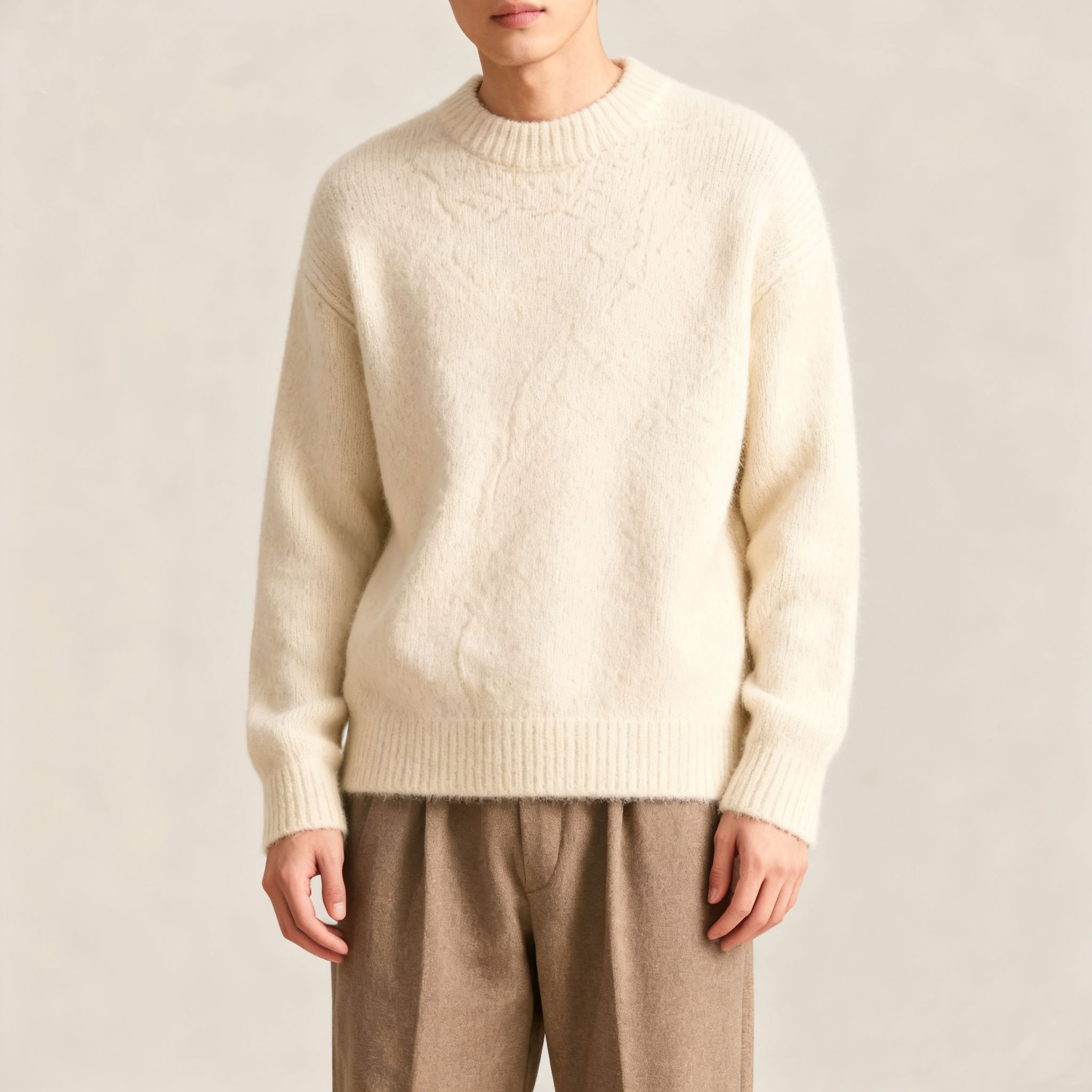 포근한 니트 스웨터