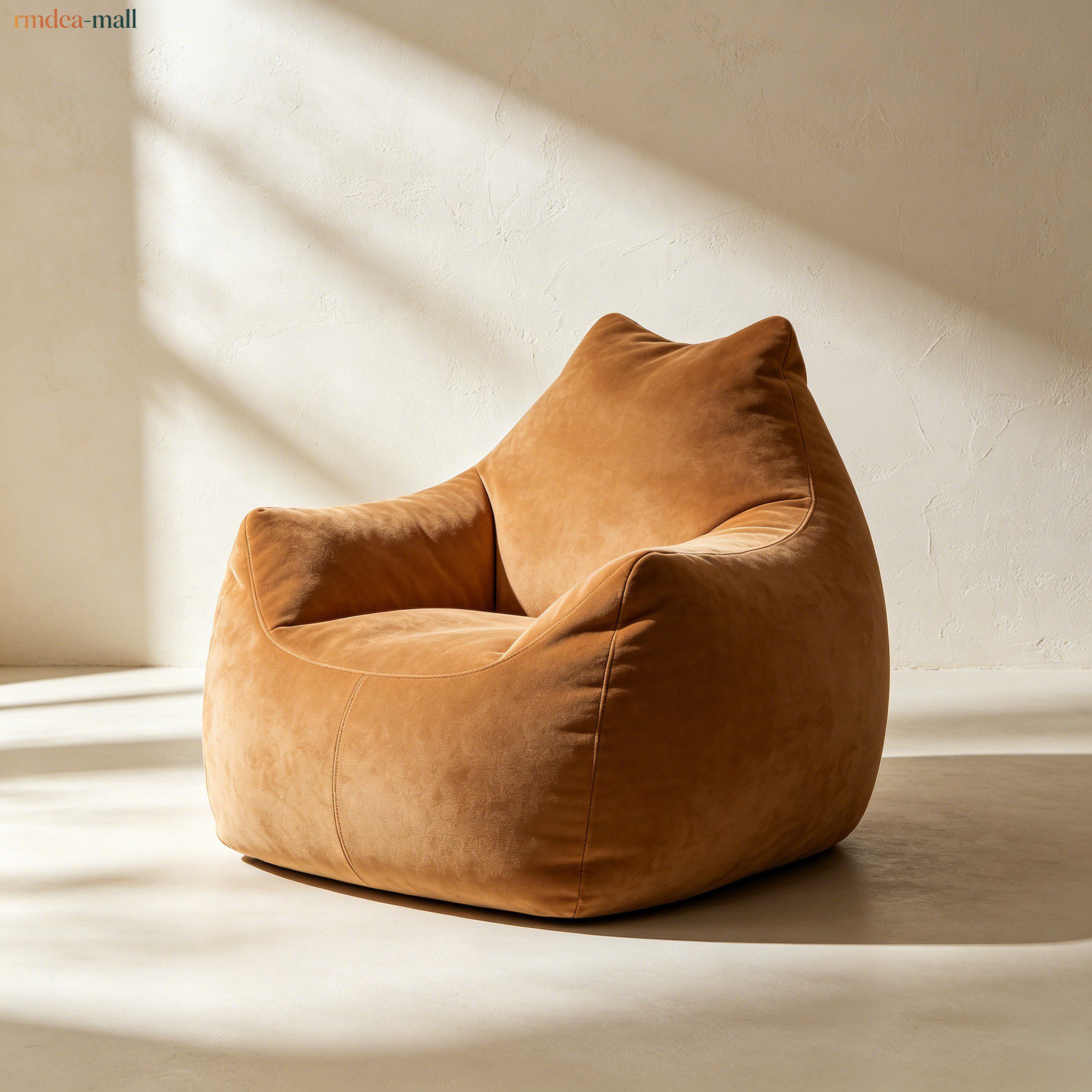 Comfortable single beanbag chair for home