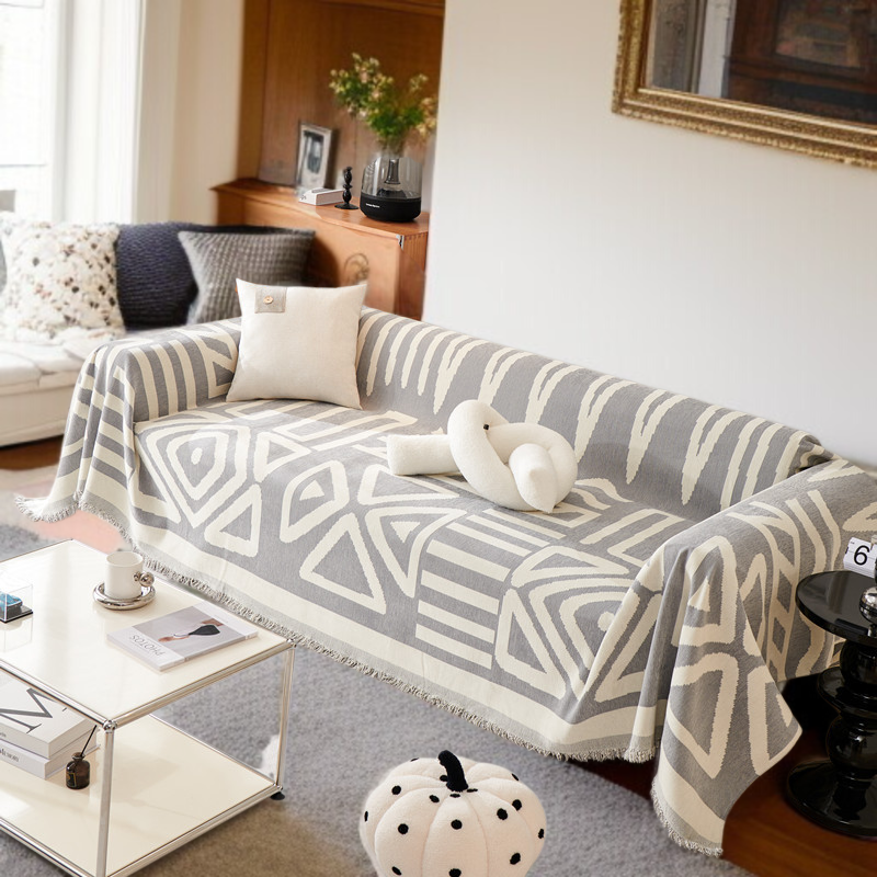 만능 소파 커버 타월 사계절 공용 올백 소파 패드 샤닐 방진 소파 담요