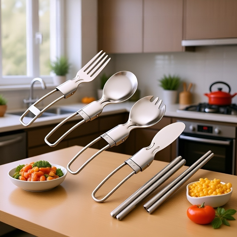 안전한 접이식 디자인의 스테인리스 칼