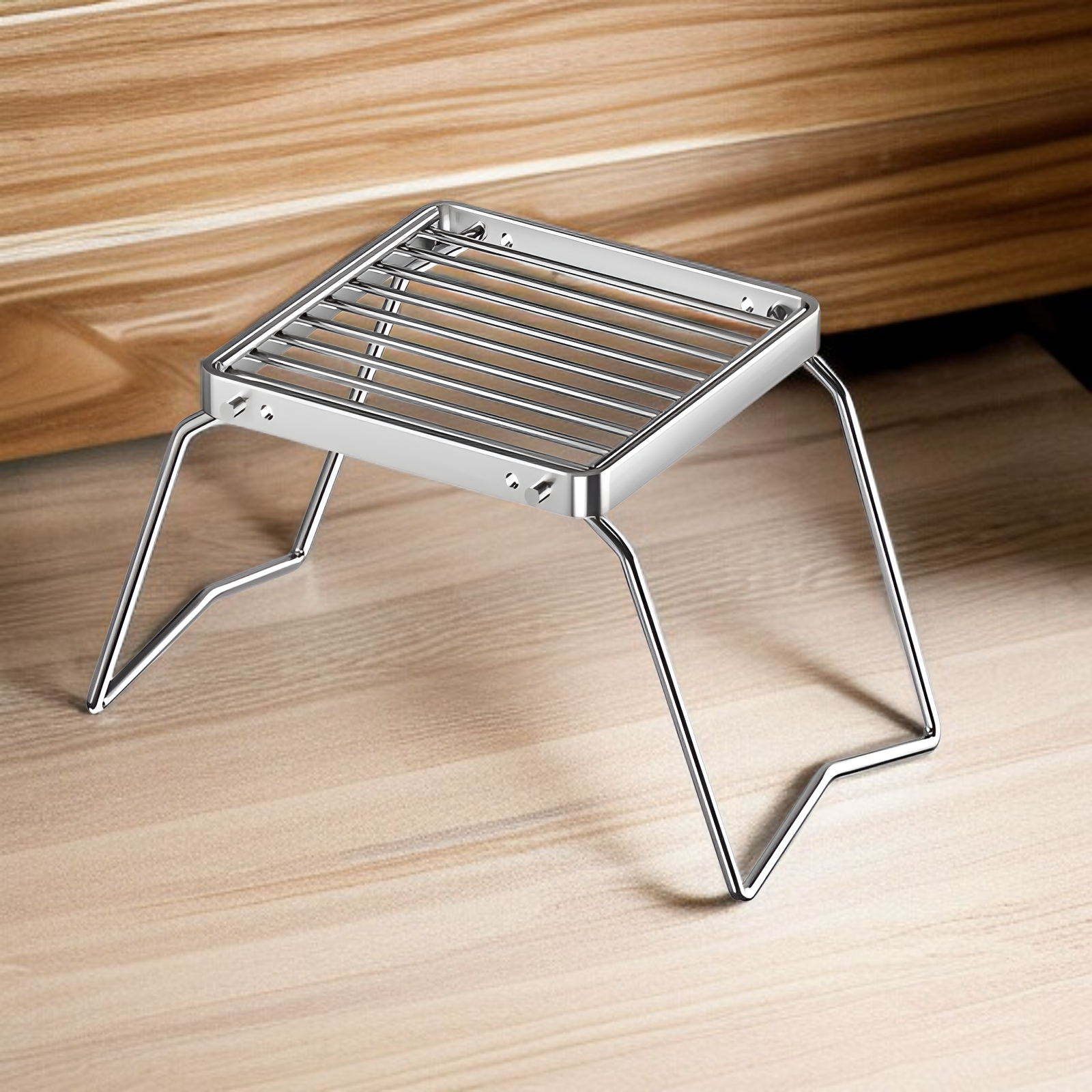 조립 및 분해가 쉬운 접이식 캠핑 그릴