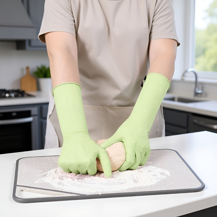 고탄력 히알루론산 보습 니트릴 장갑