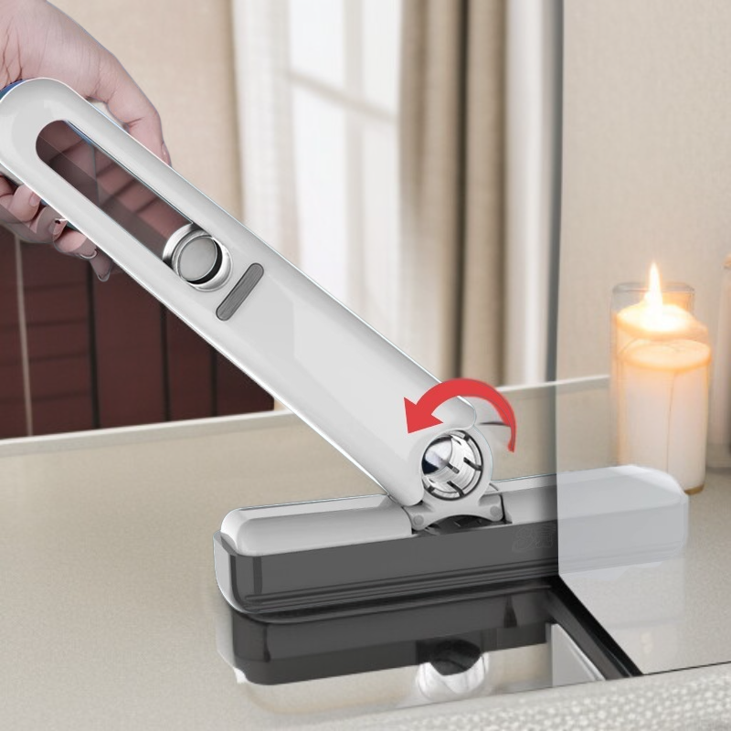 Rodillo limpiador recogiendo migas de pan