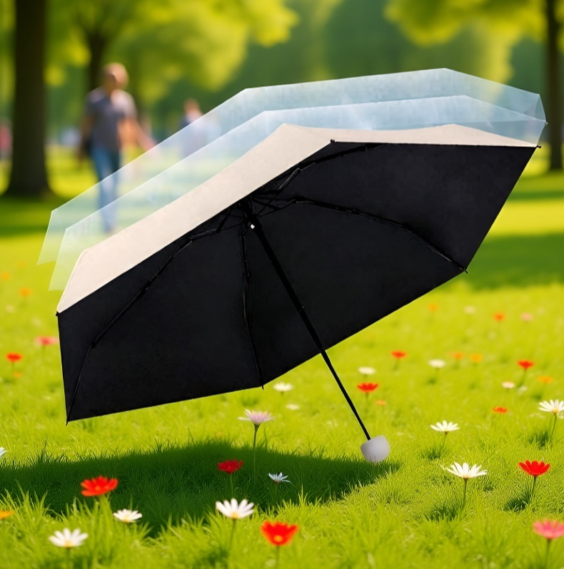 Lightweight travel umbrella for daily use