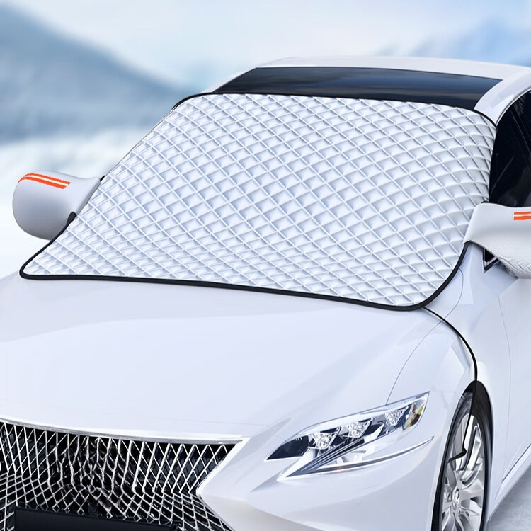 차량 앞유리 눈덮개 방서 방한 강화 하프커버