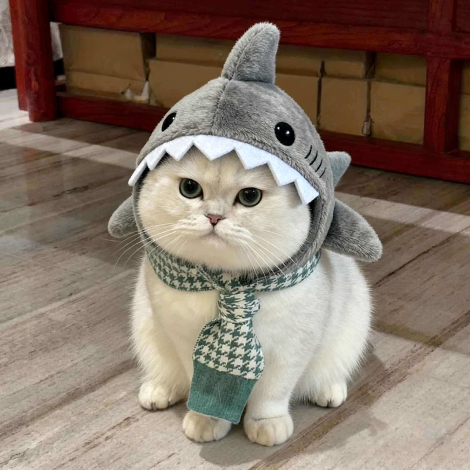 Shark Headband for Pet Cats