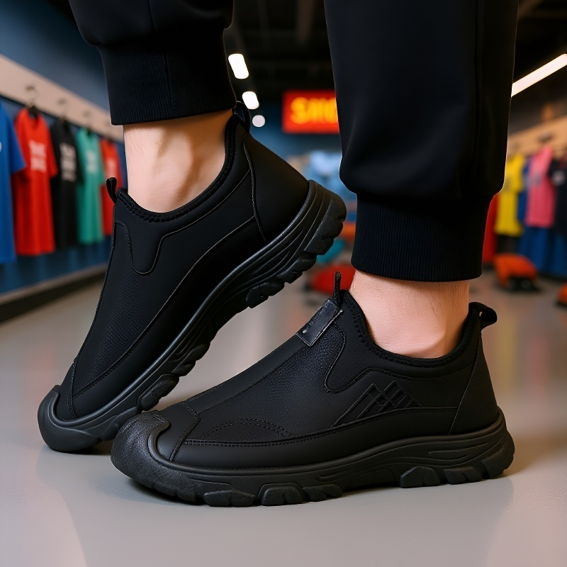 캐주얼 남성 방수 융털 보온 스노부츠