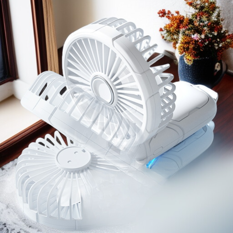 携帯折りたたみデスクファン