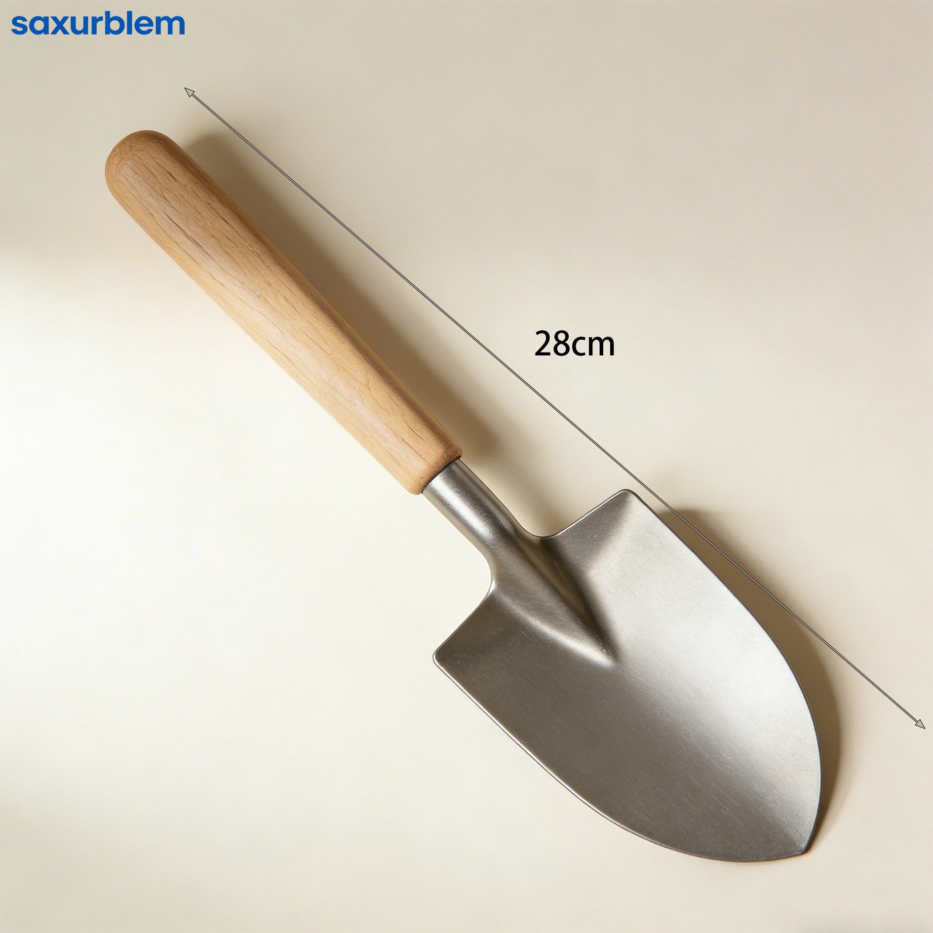 ガーデニング用シャベルのアップ画像