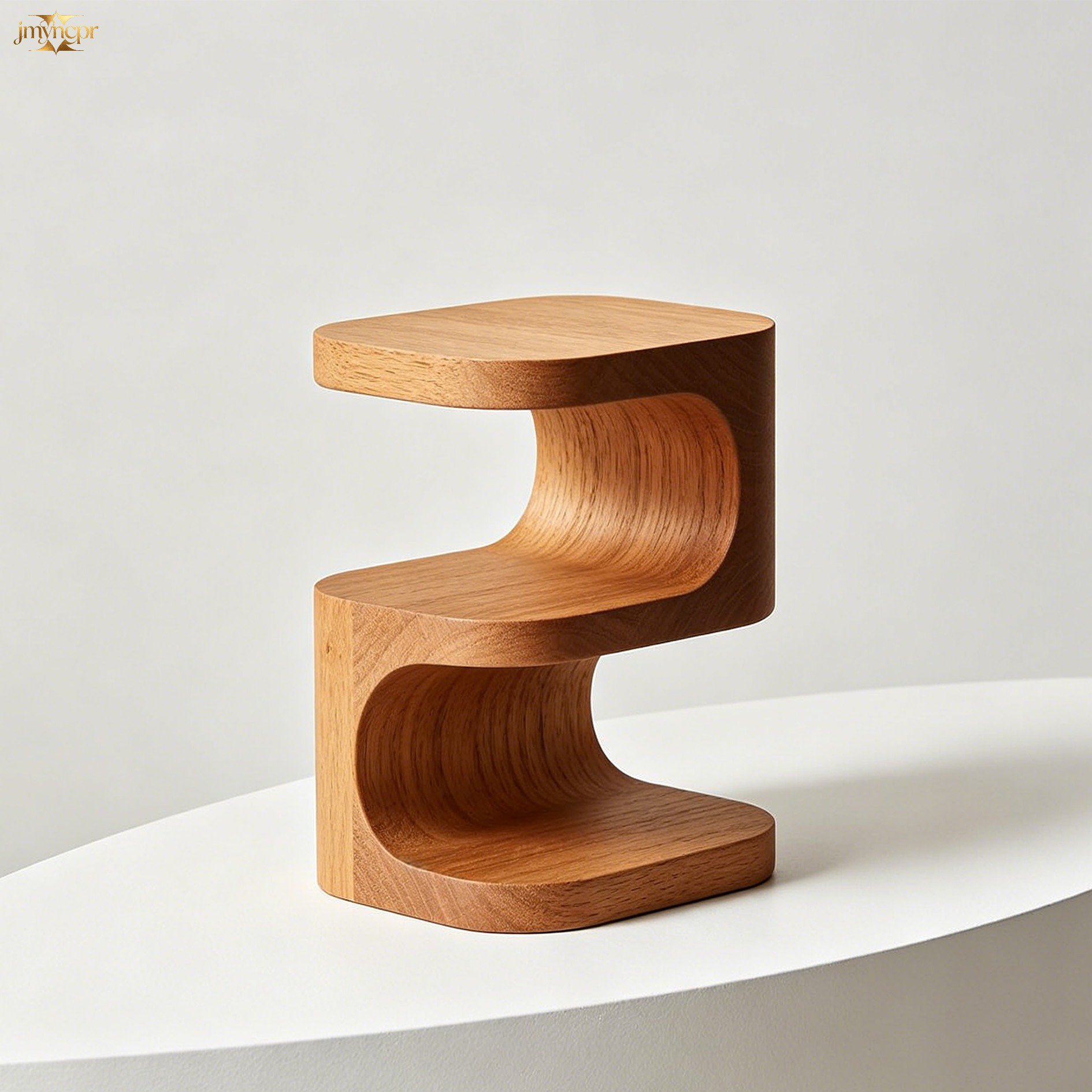 Solid wood storage racks (3 pieces)