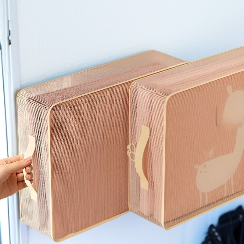 간절기 수납 가방 4종 세트 곰팡이 방지 의류 정리 가방 면 이불 수납 가방 칸막이 망사 옷장 수납 가방