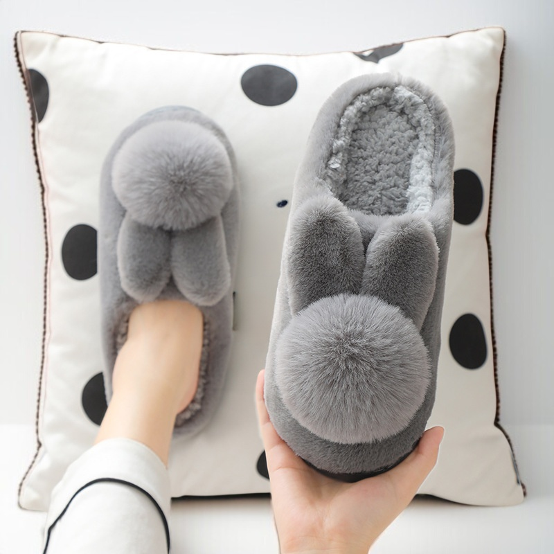 レディース厚底滑り止めウールスリッパ