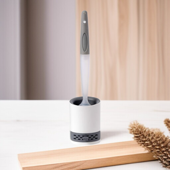 가정용 사각지대 없는 비데 세트 화장실을 걸 수  브러시 실리콘 변기 브러시 세트