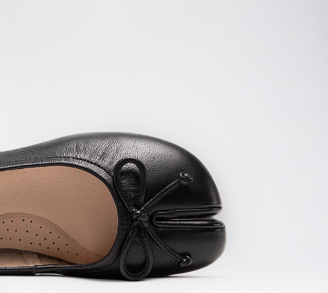 أحذية جلدية نسائية مسطحة للراحة اليومية