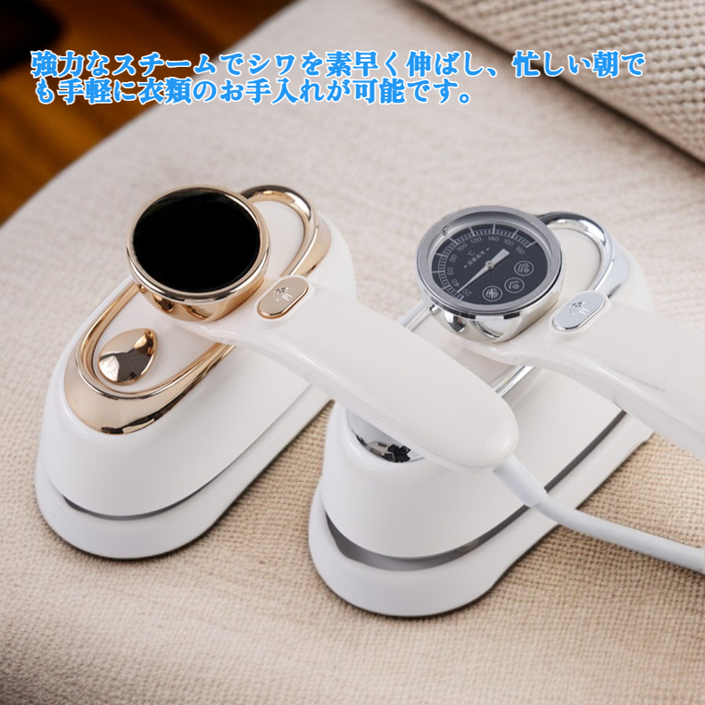 ハンドヘルドスチームアイロン