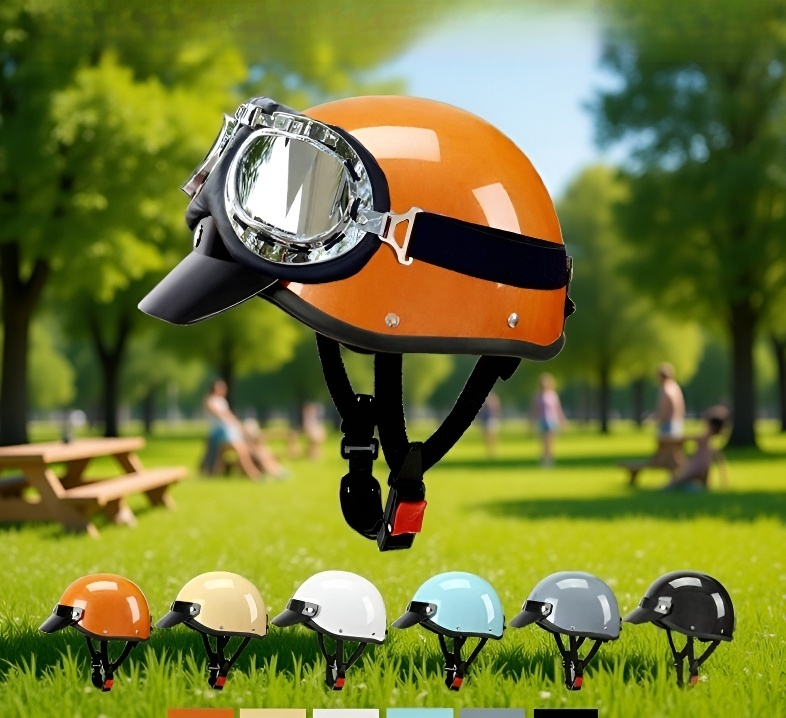 Casco unisex ideal para viajes en motocicleta