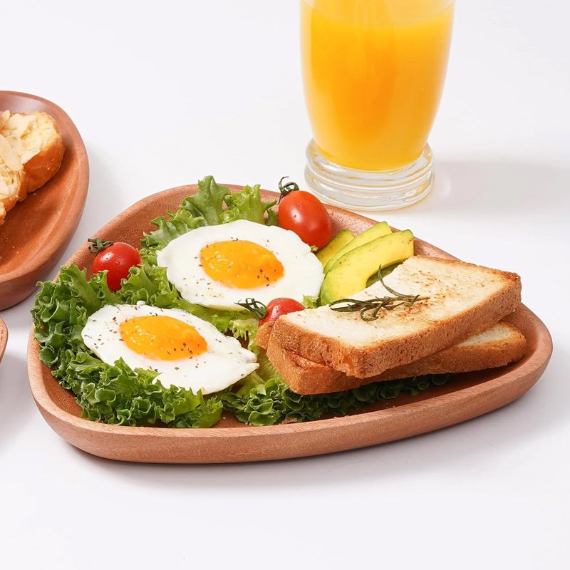 천연 목재 식판