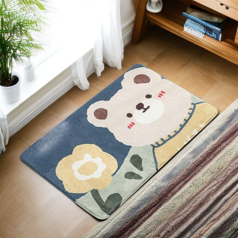 포근한 침실 욕실 발매트