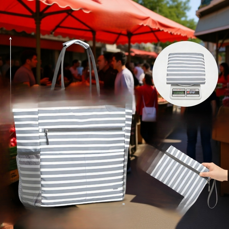 Large Waterproof Sand-proof Foldable Beach Handbag