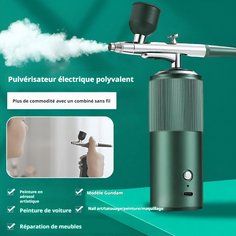 Mini pistolet pulvérisateur portable à main