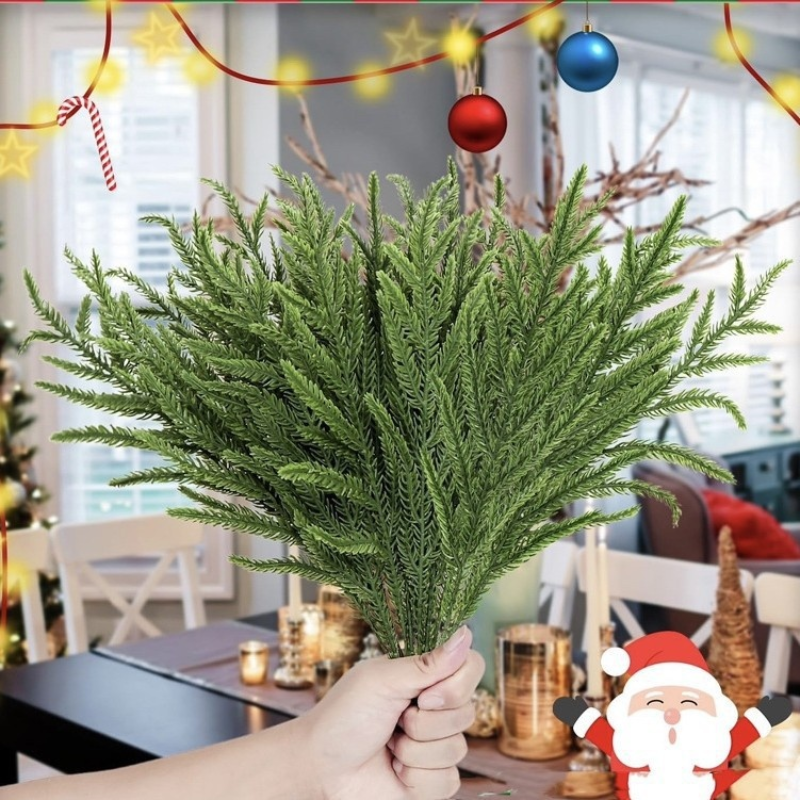 Artificial pine needle decoration