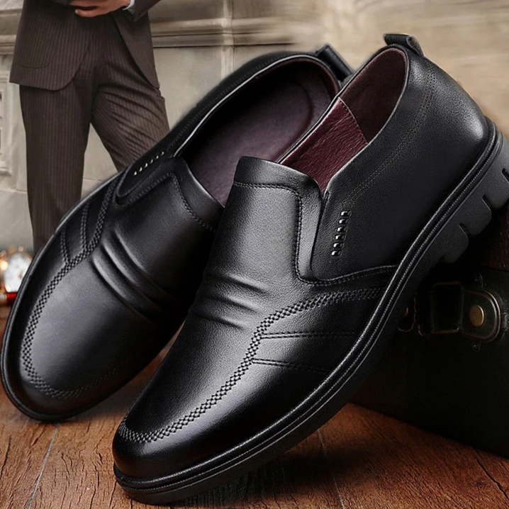 Zapatos de negocios antideslizantes para hombres