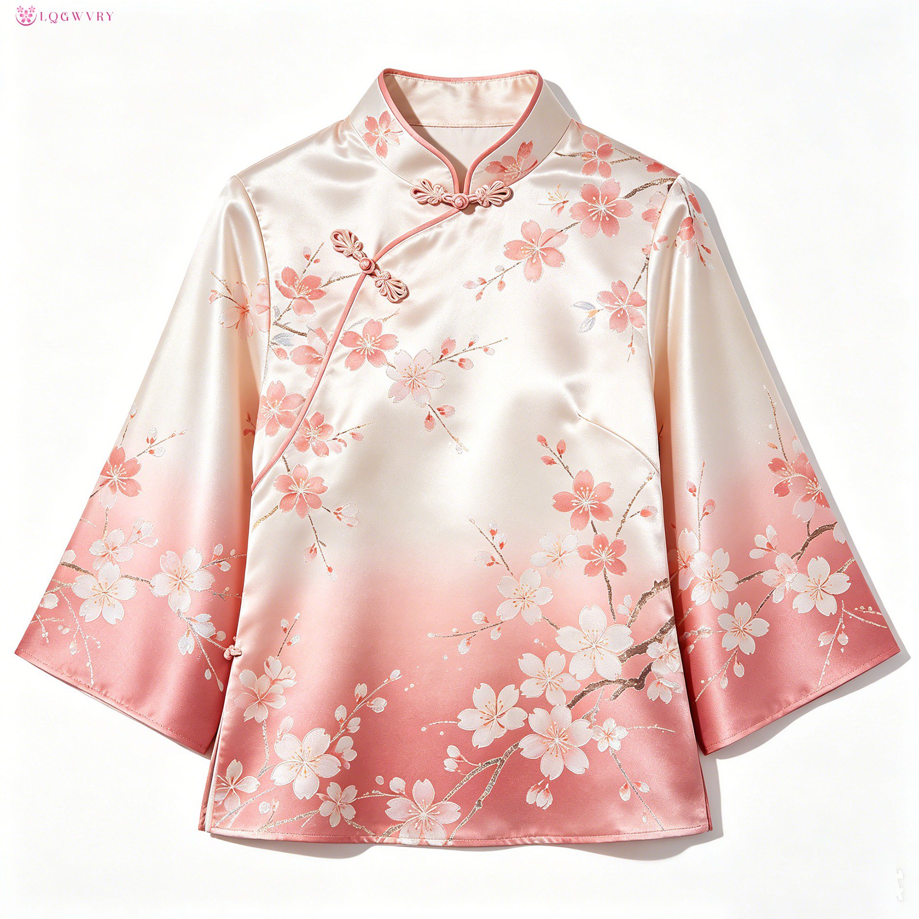 桜のグラデーショントップ