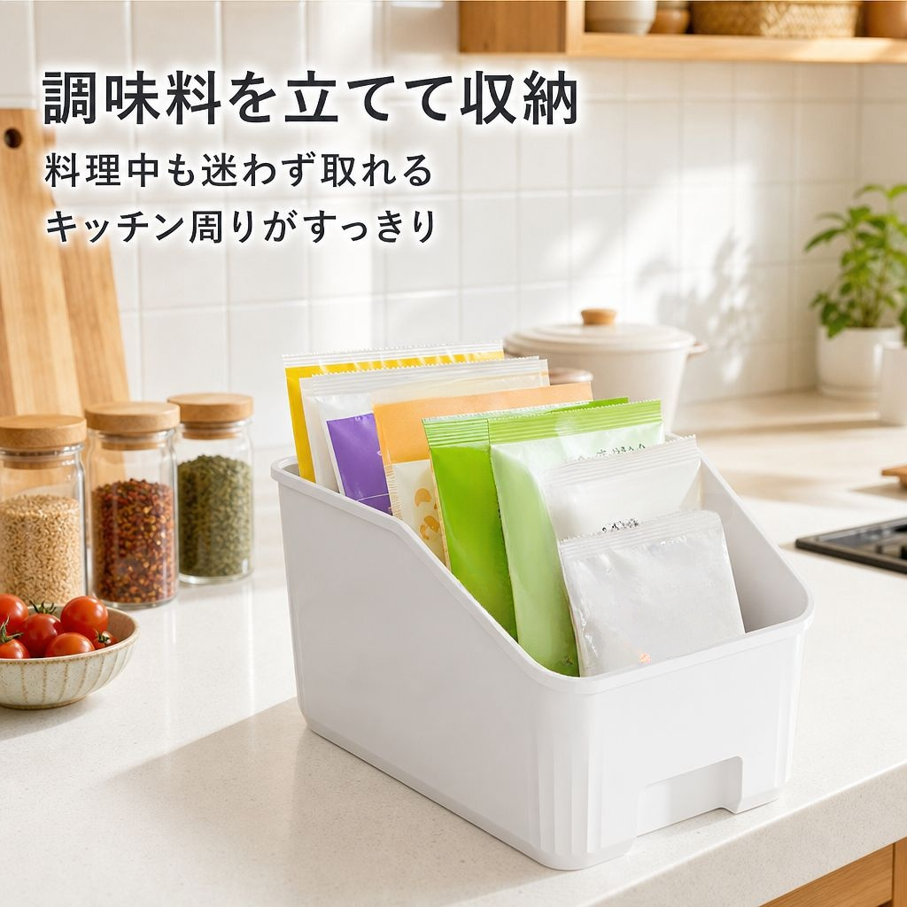 デスク雑貨整理ボックス