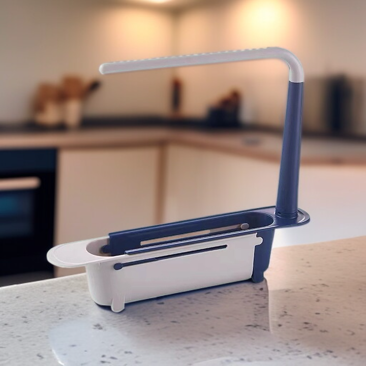 주방 싱크 배수 랙 다기능 확장형 필터 바스켓