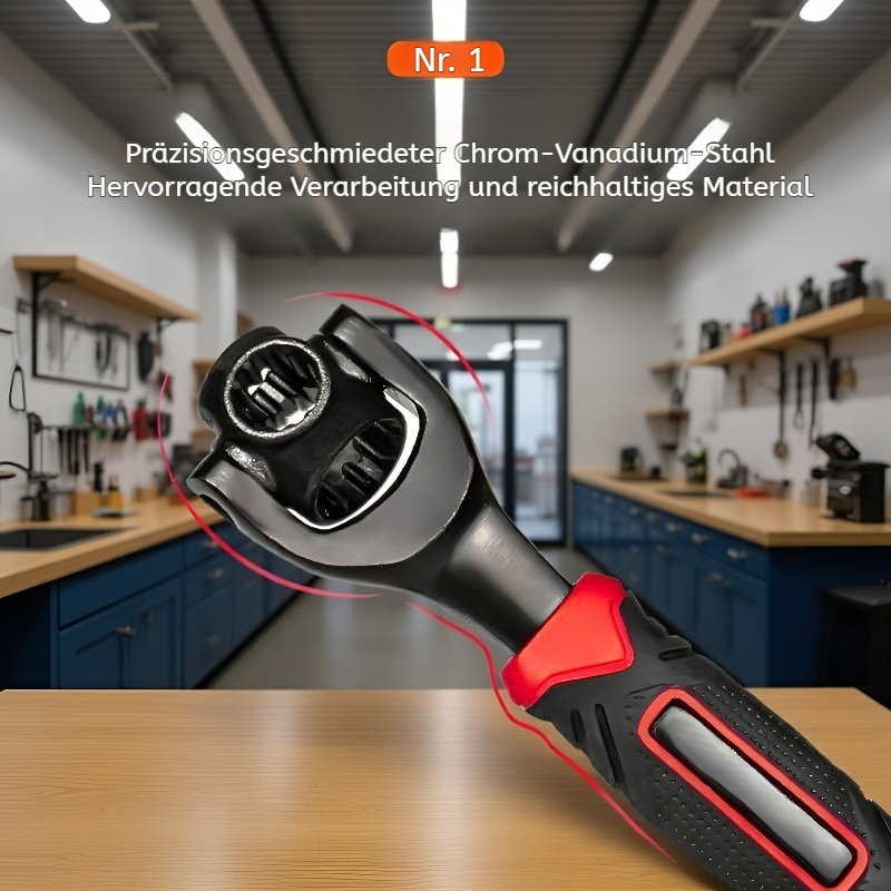 52-in-1 metrischer Steckschlüssel aus Spezialstahl