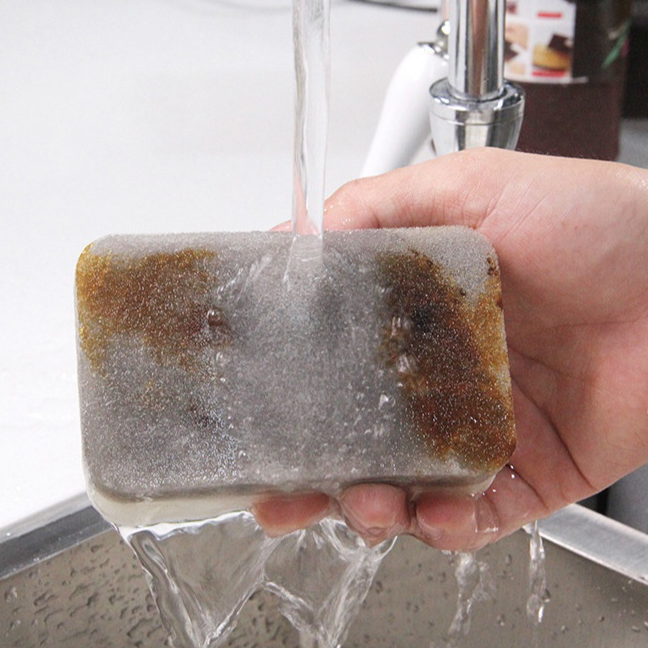 雙層加厚清潔海綿擦