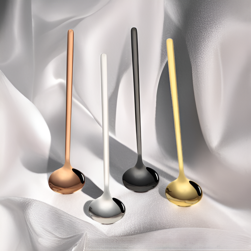 스테인리스 스틸 긴 손잡이 식기