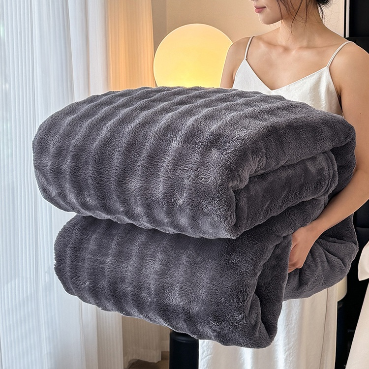 다기능 토끼털 담요