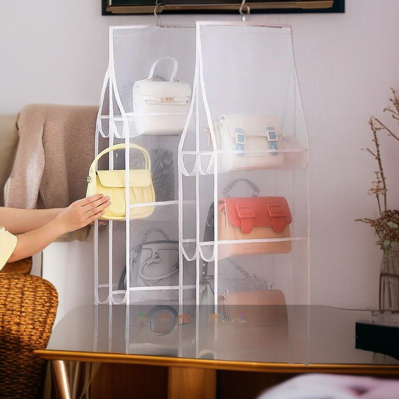 バッグハンガー クローゼット・寮用収納神器 多層吊りバッグ収納