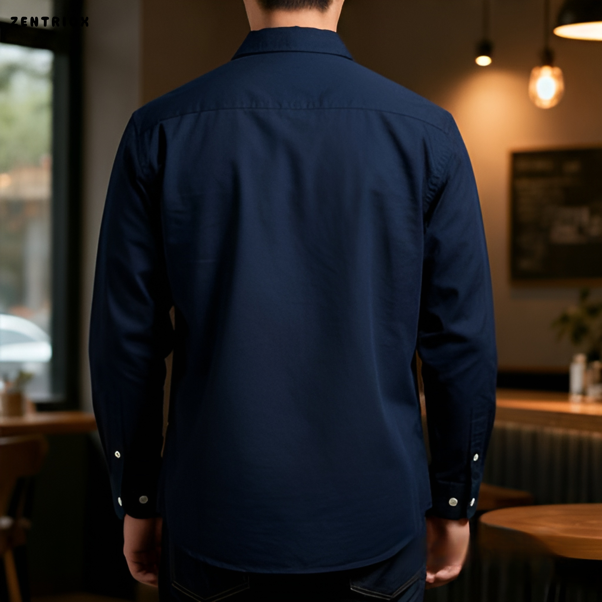 남성 가을 루즈 긴팔 셔츠 재킷