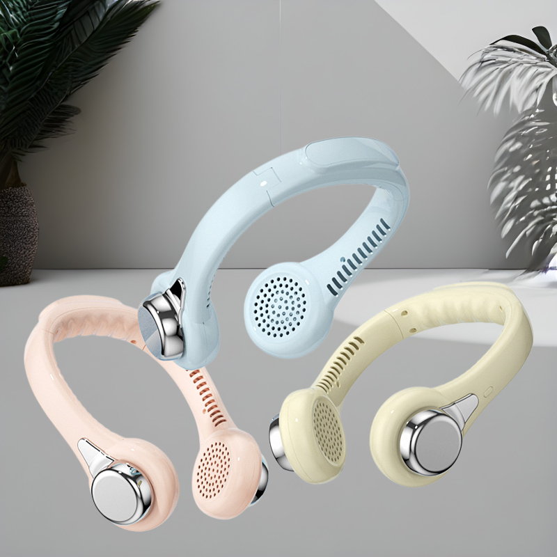 휴대용 미니 무음 목걸이 쿨링팬