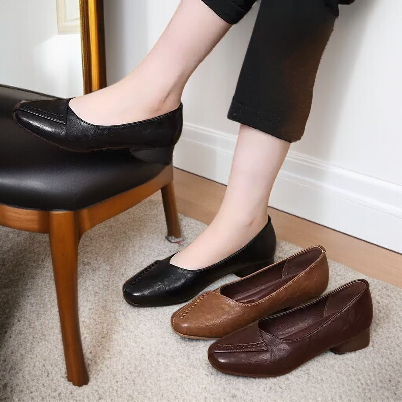 엄마 컴포트 소프트 로퍼 펌프스 단화 엄마신발 소프트 로퍼