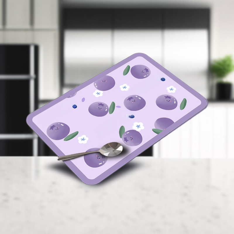 田園風檯面吸水墊