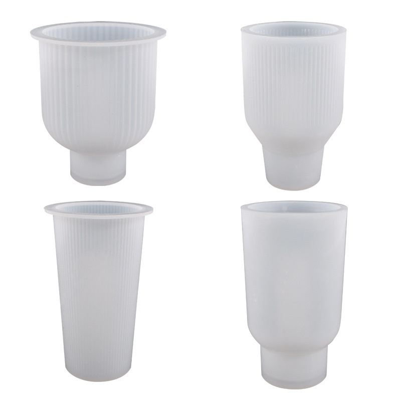 DIY石膏花瓶矽膠模具