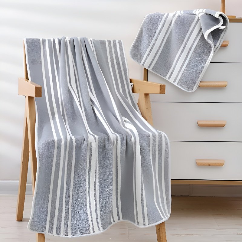 吸水珊瑚絨浴巾毛巾組合