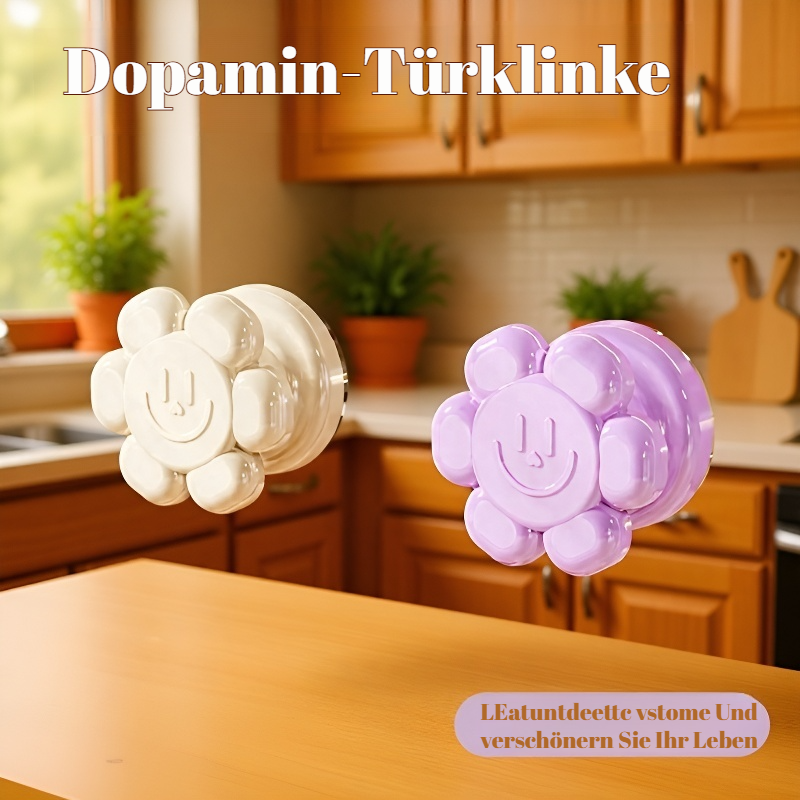 Glas-Küchenschrank Türgriff mit Saugnapf, kein Bohren nötig