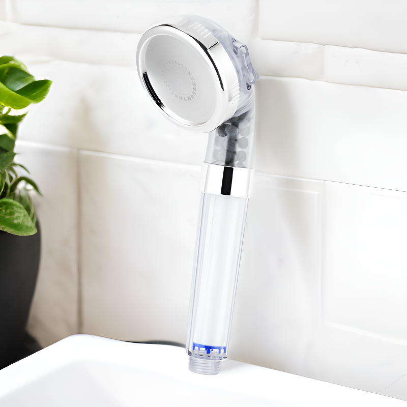 ฝักบัวกรองน้ำ ปรับได้ 3 ระดับ พร้อมไส้กรองเปลี่ยนได้