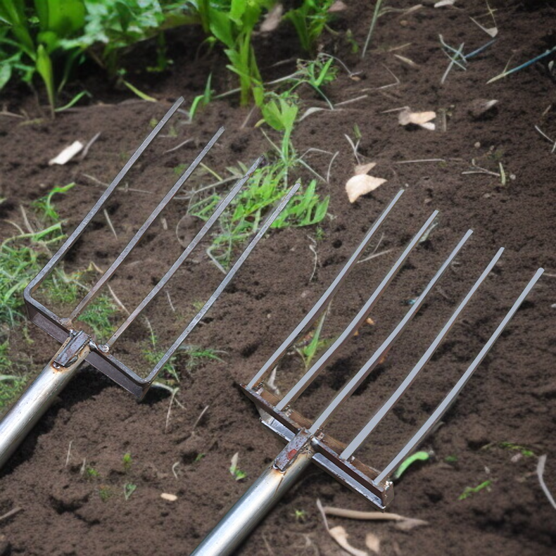 황분을 파서 생강을 파는 도구 네 이빨 망간강삽 느슨한 도구 다섯 이빨 옥수수 황분을 파서 생강을 파는 도구