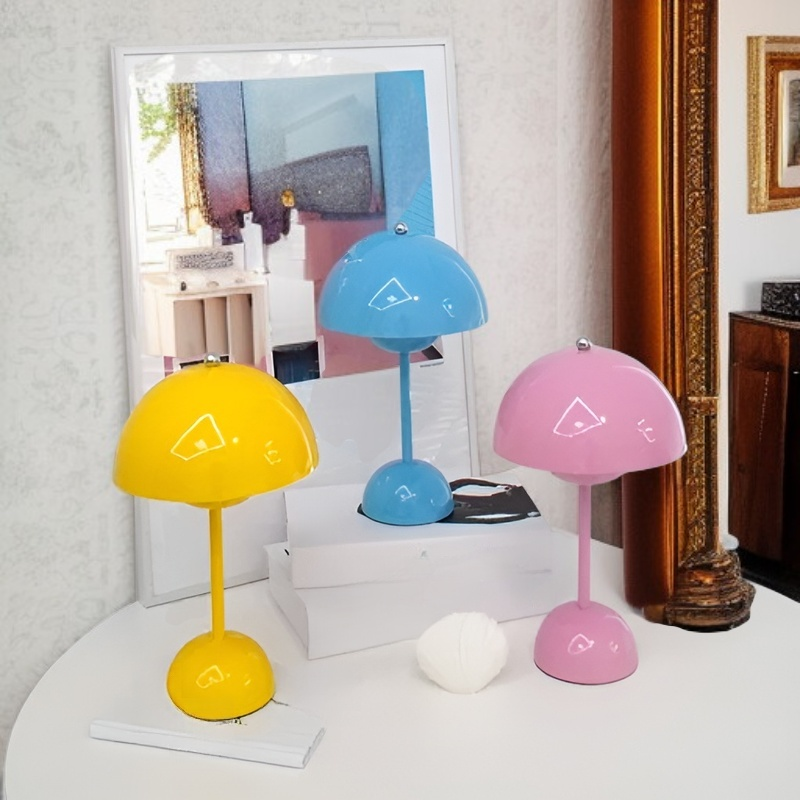 Lámpara de ambiente Vivid Mood Lenaenergy en forma de maceta de flor