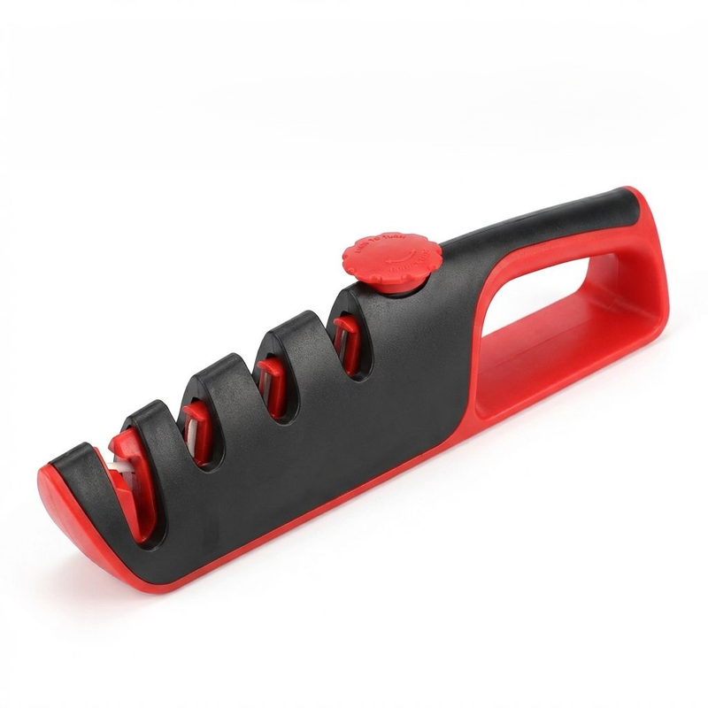 Four-Stage Multifunctional Household Knife Sharpener