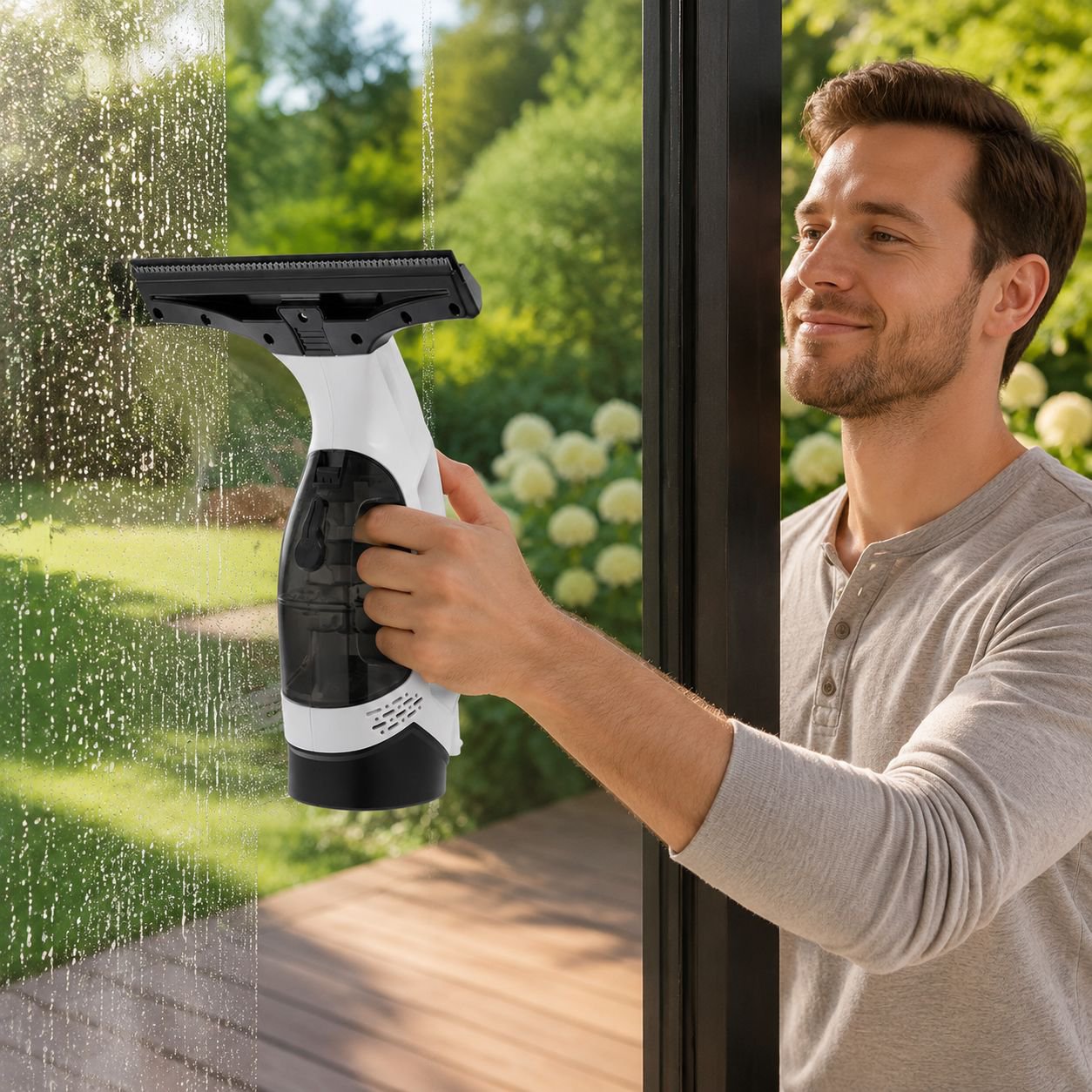 Multifunktionaler tragbarer Fensterreiniger