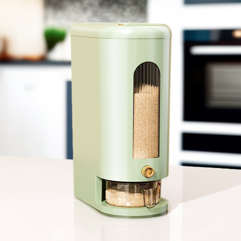 ถังเก็บแป้งแบบมีฝาปิด